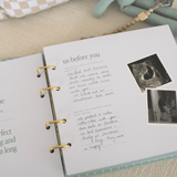 Hi Baby Baby Book - Forest Green - Bloom Store