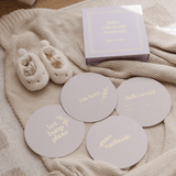 Baby Milestone Cards - Lilac 30% off - Bloom Store