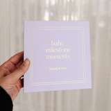 Baby Milestone Cards - Lilac 30% off - Bloom Store