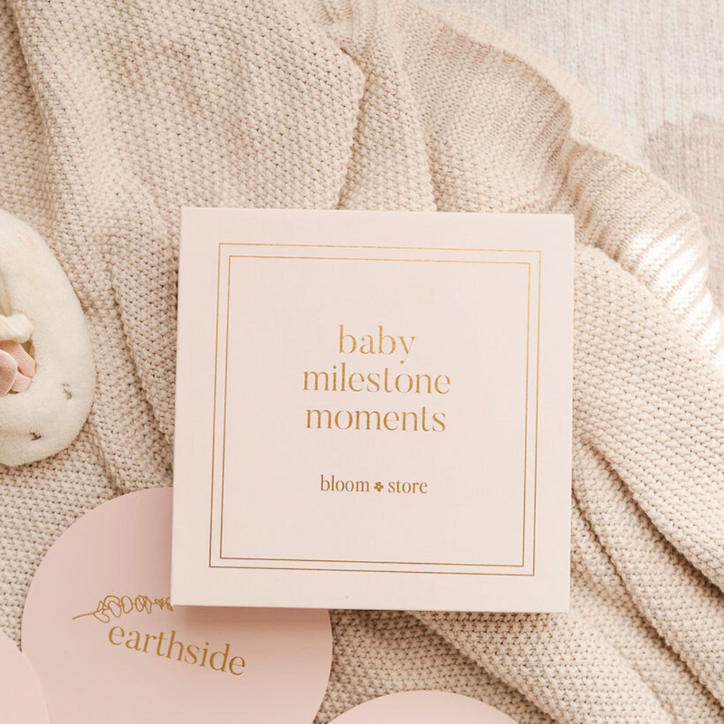 Baby Milestone Cards - Pink