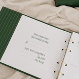 Hi Baby Baby Book - Forest Green - Bloom Store