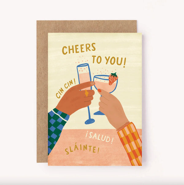 Cheers to you Birthday Card